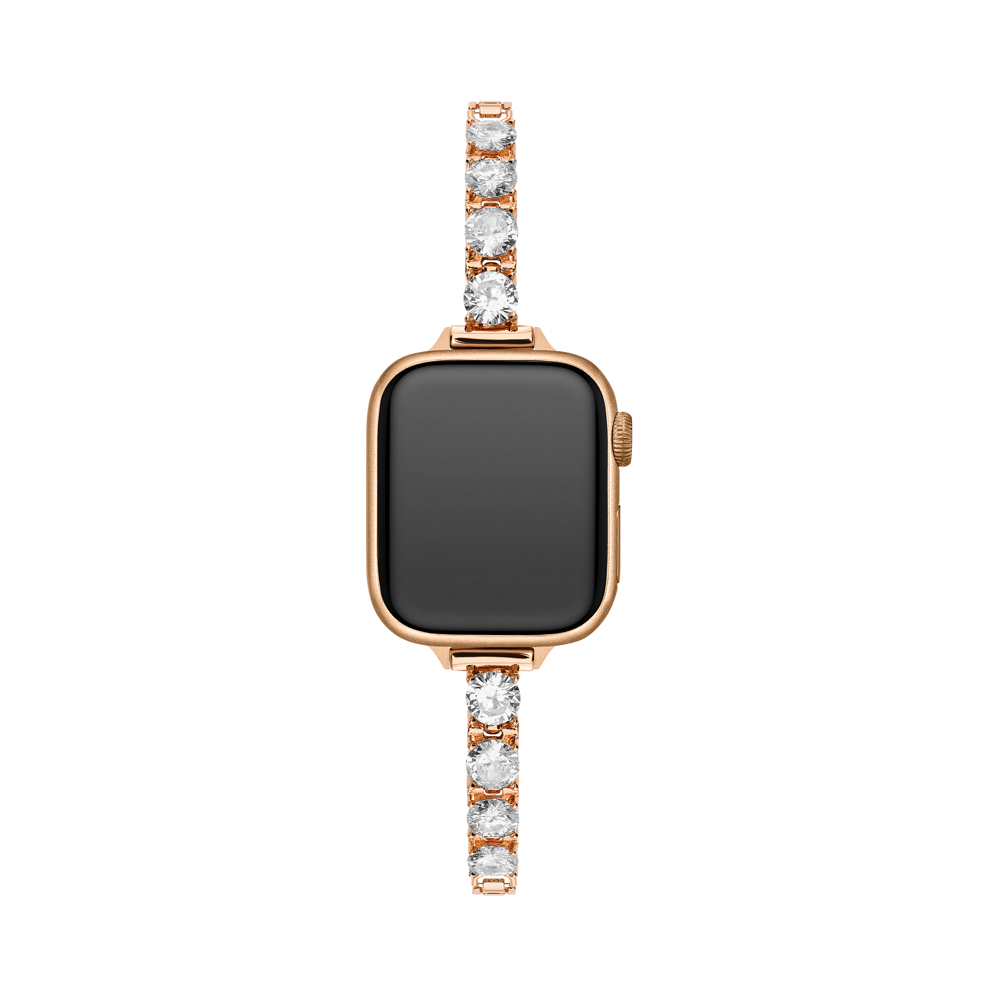 Round Zircon Copper Watch Band for Apple Watch