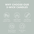 Rosemary & Peppermint Aromatherapy 3-Wick Candle