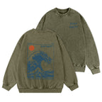 STAY SALTY Christian Washed Sweatshirt