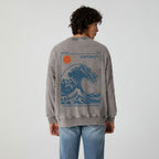 STAY SALTY Christian Washed Sweatshirt