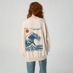 STAY SALTY Christian Washed Sweatshirt