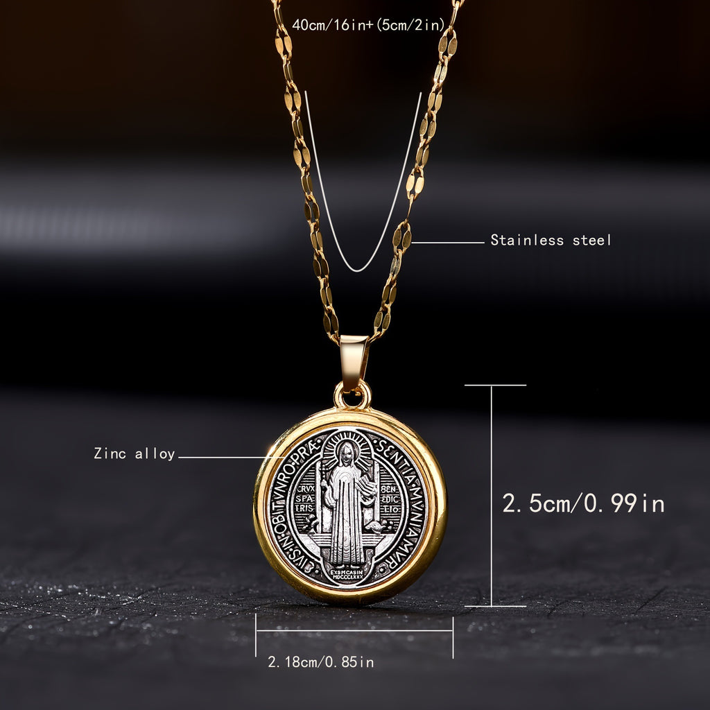 Saint Benedict Medal Necklace