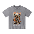 Saint Michael Archangel Christian Kid Washed T-Shirt