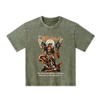 Saint Michael Archangel Christian Kid Washed T-Shirt