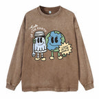 Salt Of The Eatrh Washed Long Sleeve T-Shirt