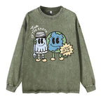 Salt Of The Eatrh Washed Long Sleeve T-Shirt