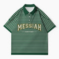 Saved By Grace Christian Buttoned Polo Jersey