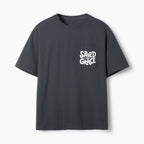 Saved  By Grace Christian Unisex Pocket T-Shirt