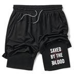 Saved By The Blood Christian Performance Short