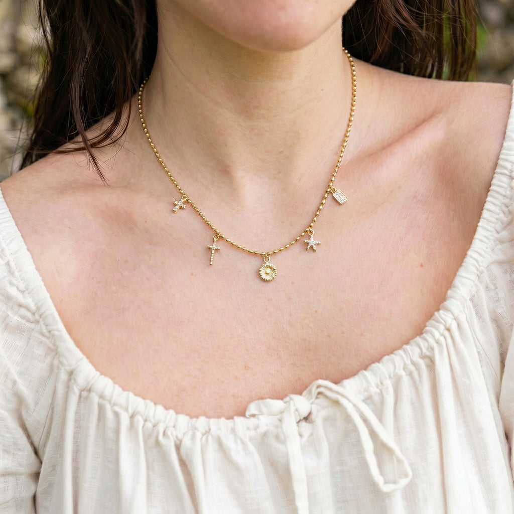 Saved Soul Charm Christian Necklace