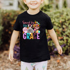 Saved by His Grace Easter Kids T-Shirt