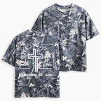 Seek First The Kingdom Of God Christian Camo T-Shirt