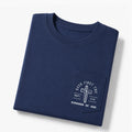 Seek First The Kingdom Of God Christian Unisex Pocket T-Shirt