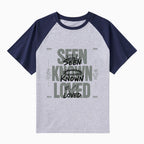 Seen Known Loved Christian Raglan Sleeve T-Shirt