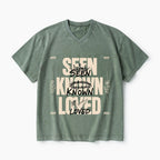 Seen Known Loved Christian Washed V-Neck T-Shirt