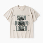 Seen Known Loved Christian Washed V-Neck T-Shirt