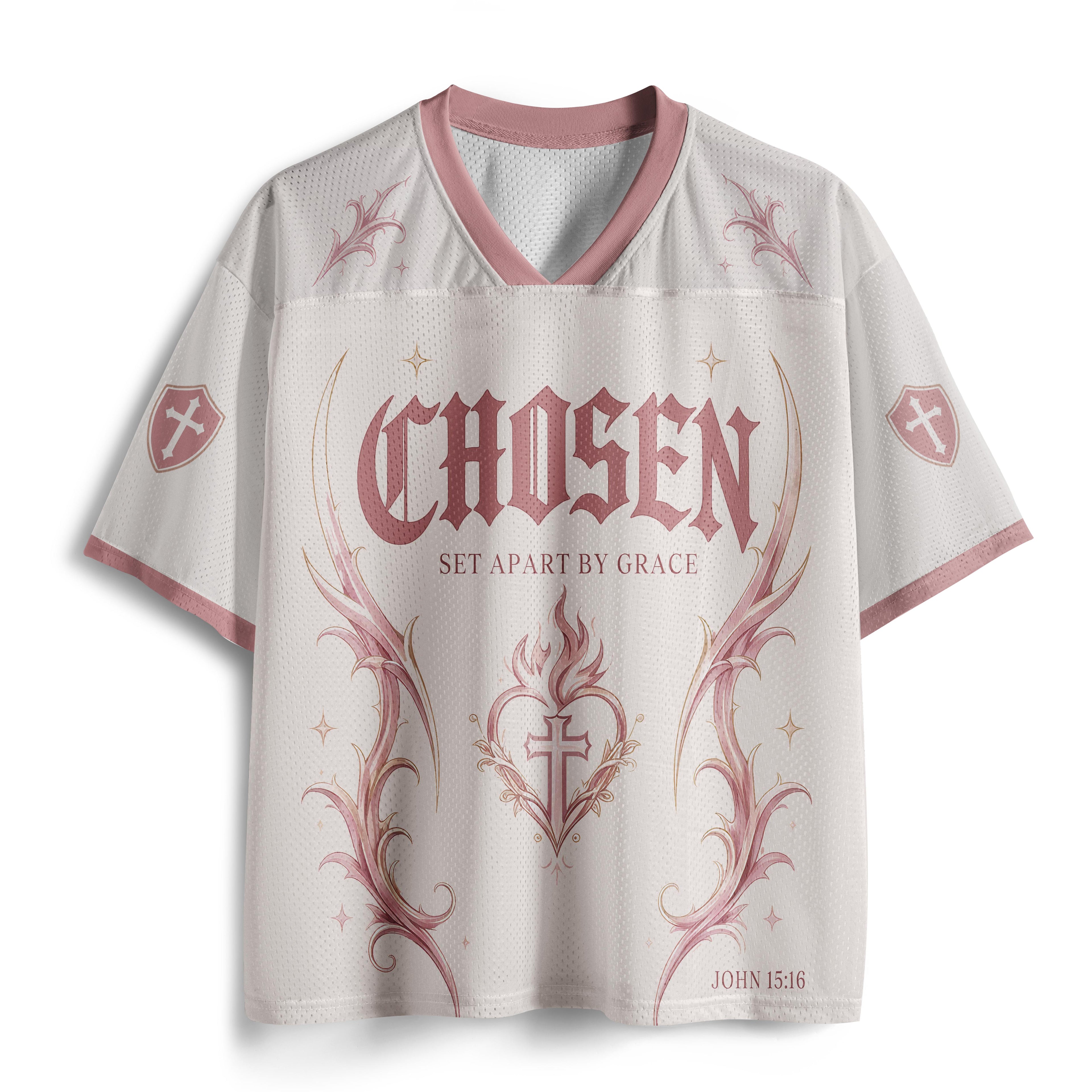 Set Apart By Grace Christian Mesh Jersey