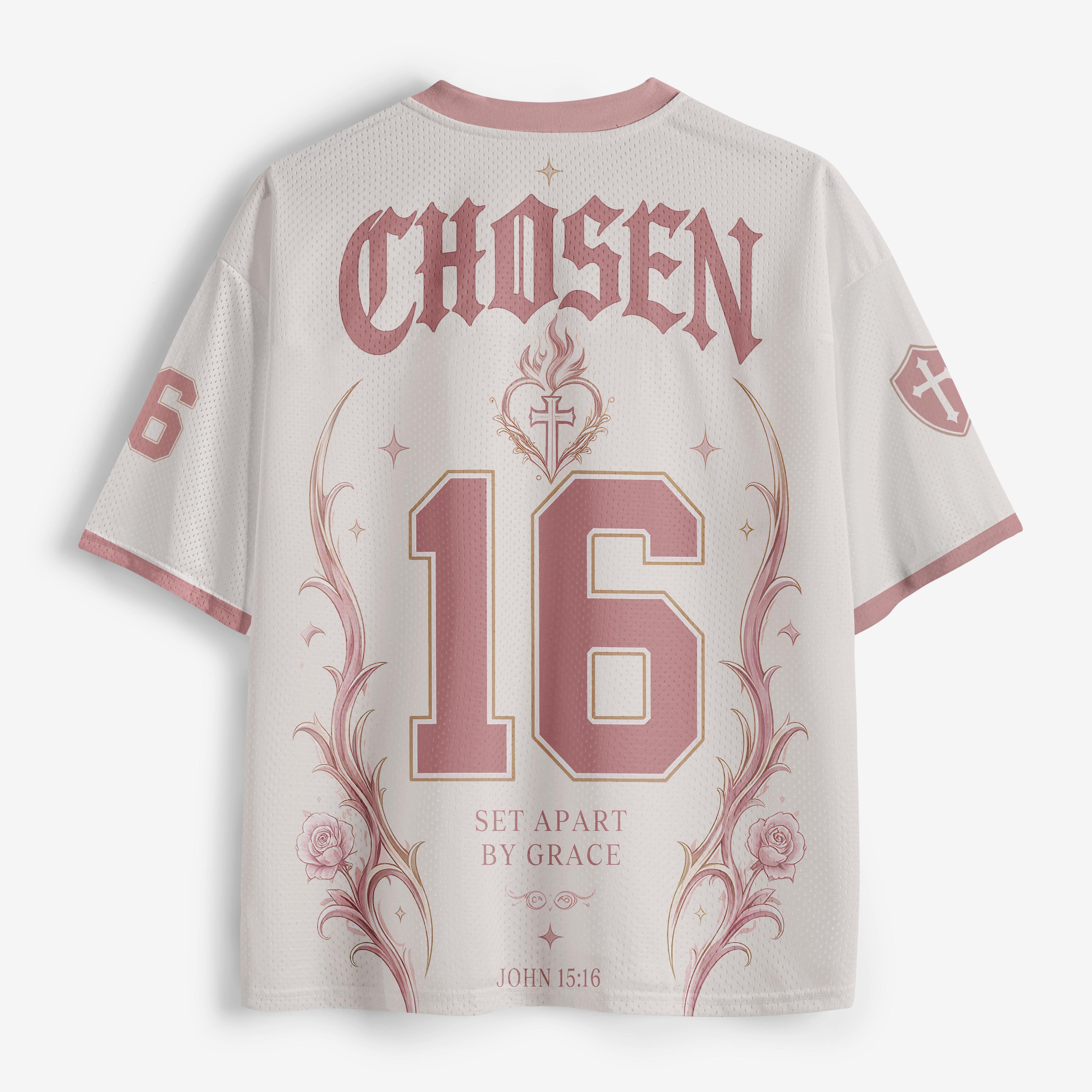 Set Apart By Grace Christian Mesh Jersey