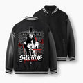 Silence Of Our Heart Christian Color Block Baseball Jacket