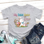 Silly Rabbit Easter Is For Jesus Christian Kid T-Shirt
