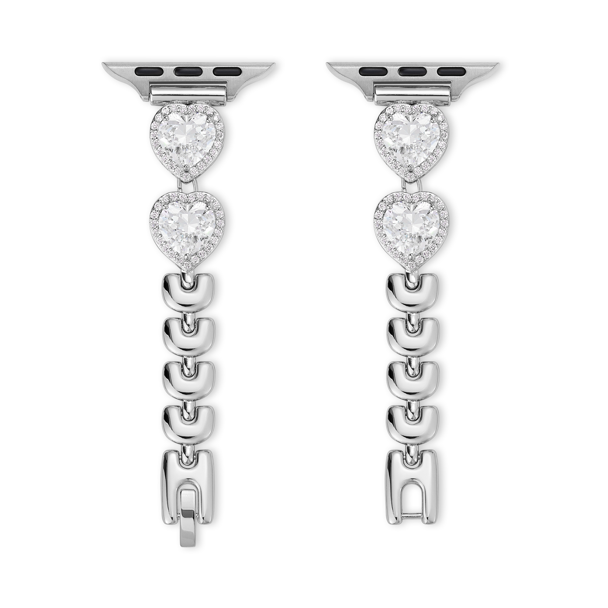 Dazzling Heart Watch Band for Apple Watch
