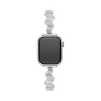 Sleek Wavy Metal Watch Band for Apple Watch
