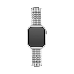 Stainless Steel Beaded Watch Band for Apple Watch