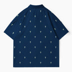 Simple Cross Christian Buttoned Polo Jersey