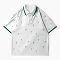 Simple Cross Christian Buttoned Polo Jersey
