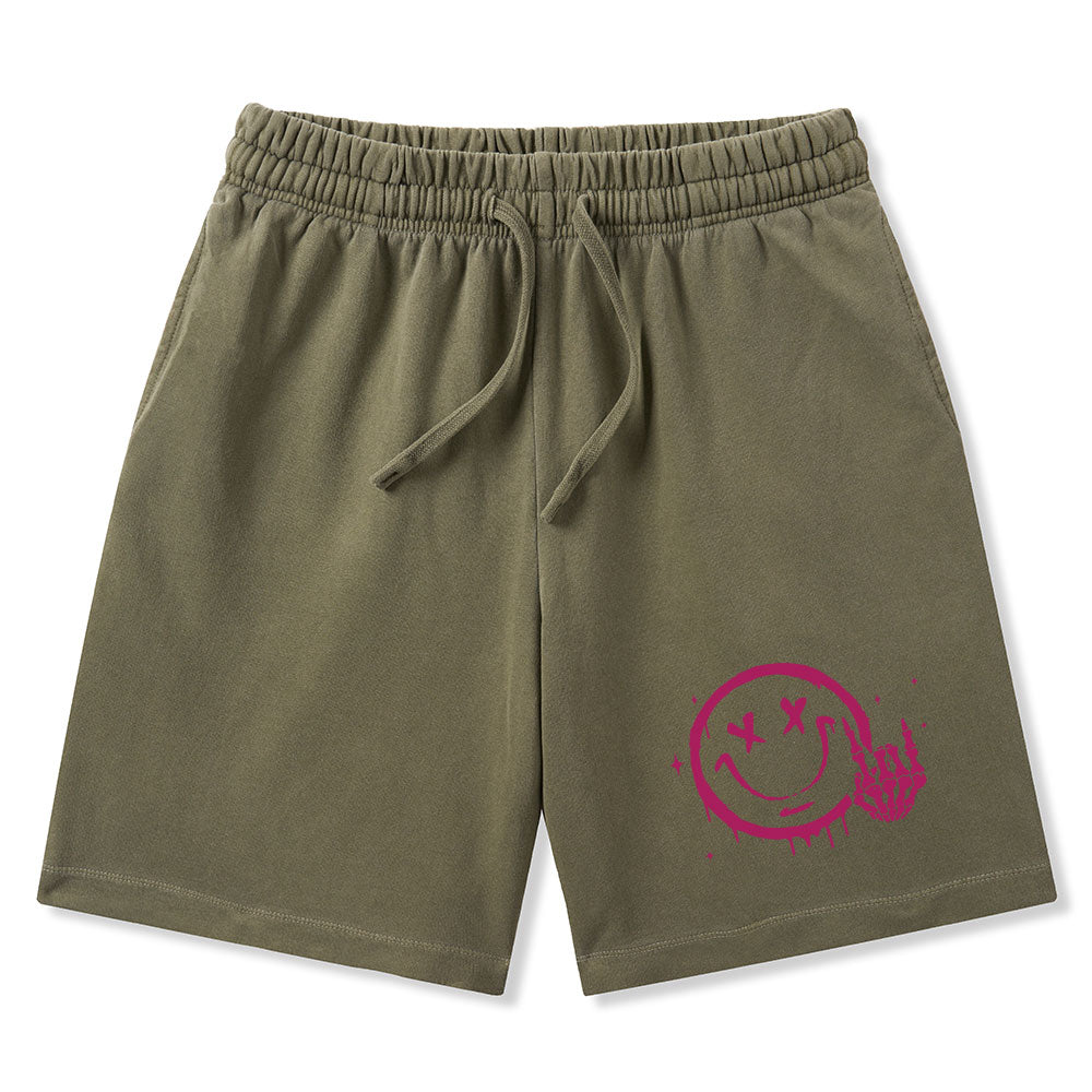 Sometimes I Just Have To Let Christian Washed Shorts