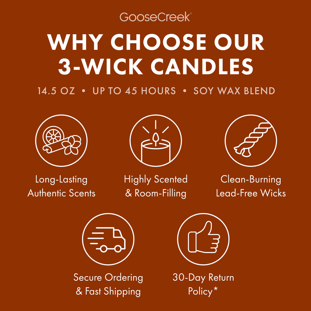 Sparkling Cinnamon 3-Wick Candle