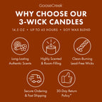 Sparkling Cinnamon 3-Wick Candle