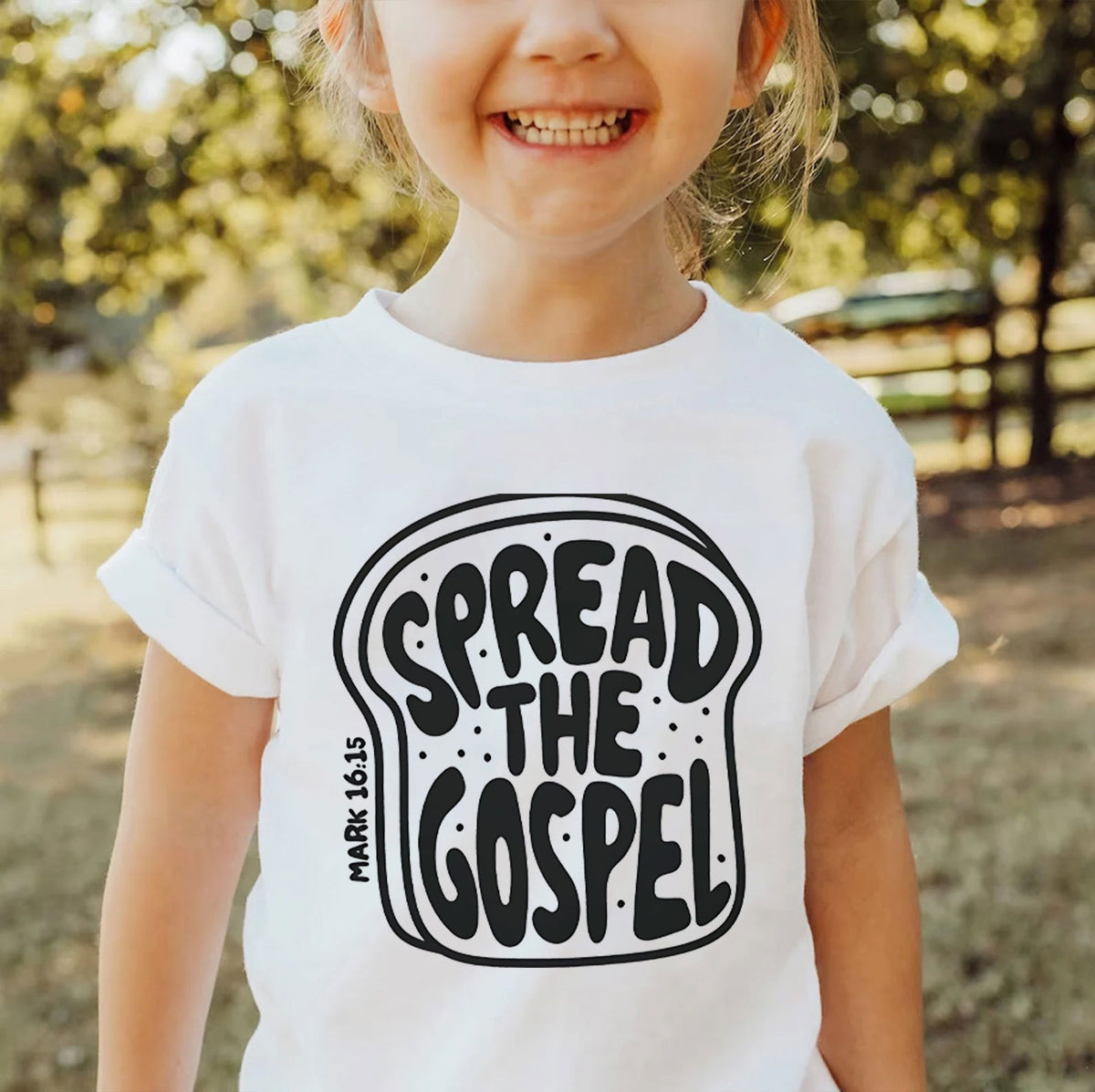 Spread The Gospel Christian Kid T-Shirt