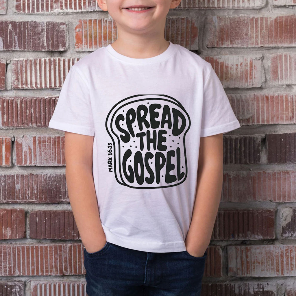 Spread The Gospel Christian Kid T-Shirt