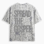 Spread The Gospel Christian Puff Printed Camo T-Shirt