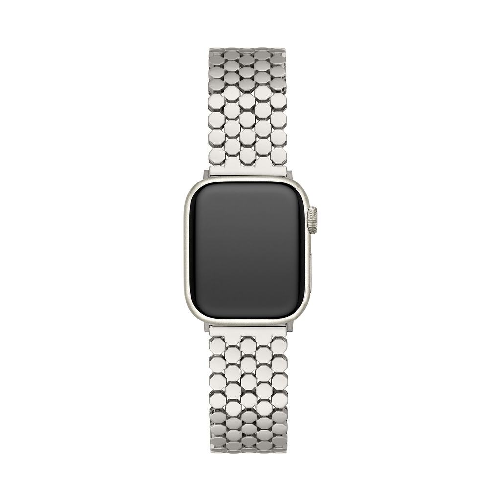 Unisex Honeycomb Metal Watch Band