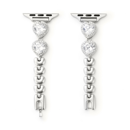 Dazzling Heart Watch Band for Apple Watch