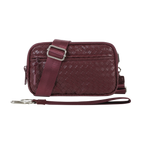 Statshy ¨C Woven Leather Crossbody Wallet