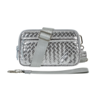 Statshy ¨C Woven Leather Crossbody Wallet