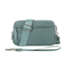 Statshy ¨C Woven Leather Crossbody Wallet