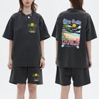 Stay Salty Christian Washed T-Shirt & Shorts