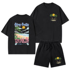 Stay Salty Christian Washed T-Shirt & Shorts
