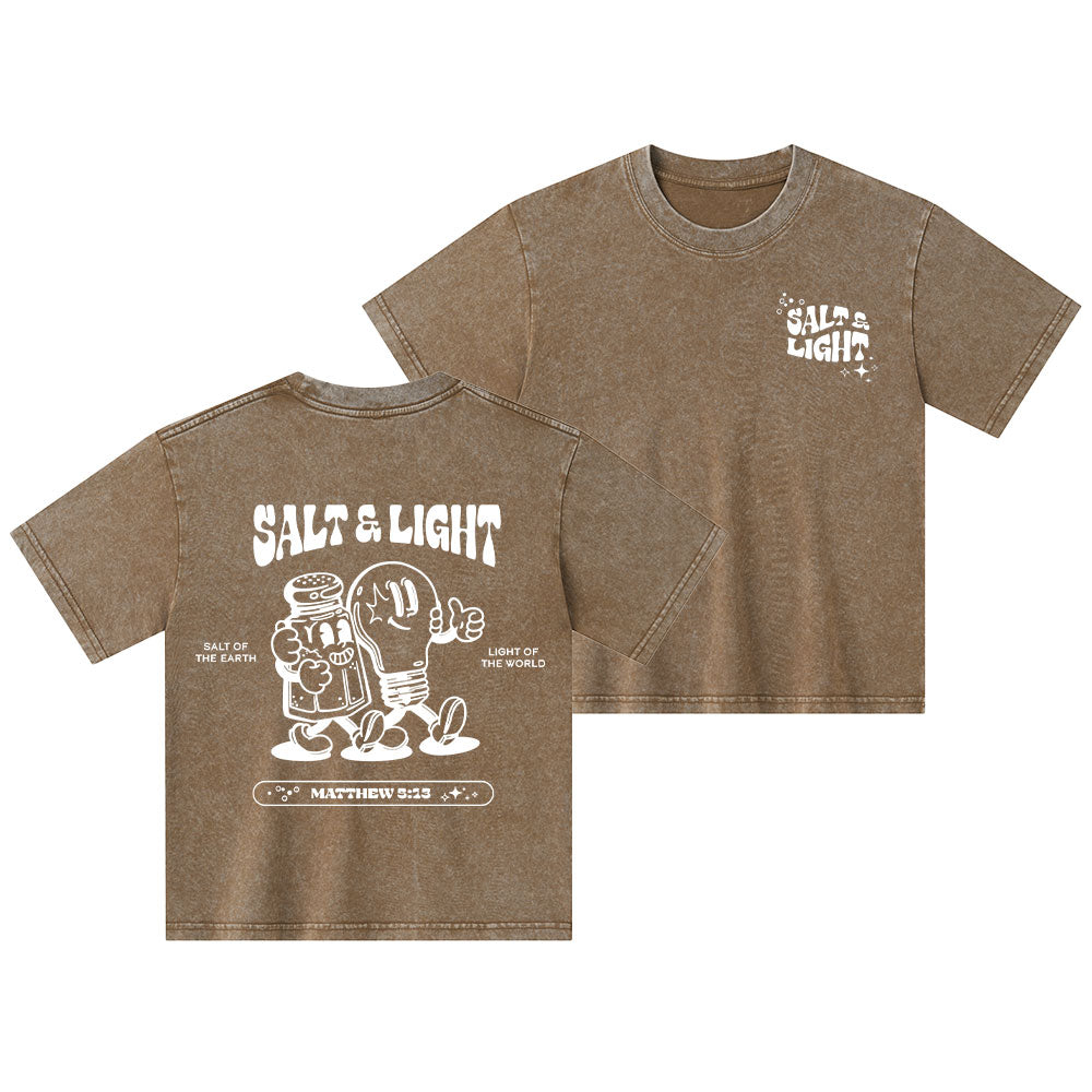 Stay Salty Kid Washed T-Shirt