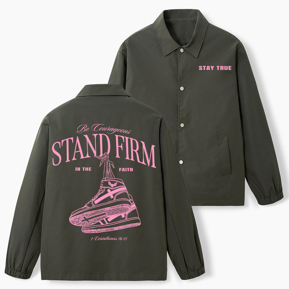 Stay True Christian Coach Jacket