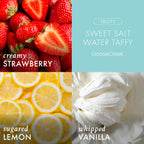 Sweet Salt Water Taffy 3-Wick Candle