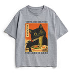 Taste And See That The Lord Is Good Christian Heavy Cotton T-Shirt