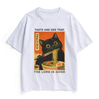 Taste And See That The Lord Is Good Christian Heavy Cotton T-Shirt