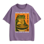 Taste And See That The Lord Is Good Christian Heavy Cotton T-Shirt