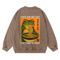 Taste And See That The Lord Is Good Christian Washed Sweatshirt