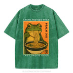 Taste And See That The Lord Is Good Christian Washed T-Shirt